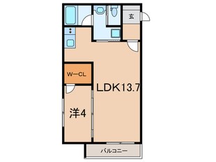 ウェルスクエア西宮甲東園の物件間取画像